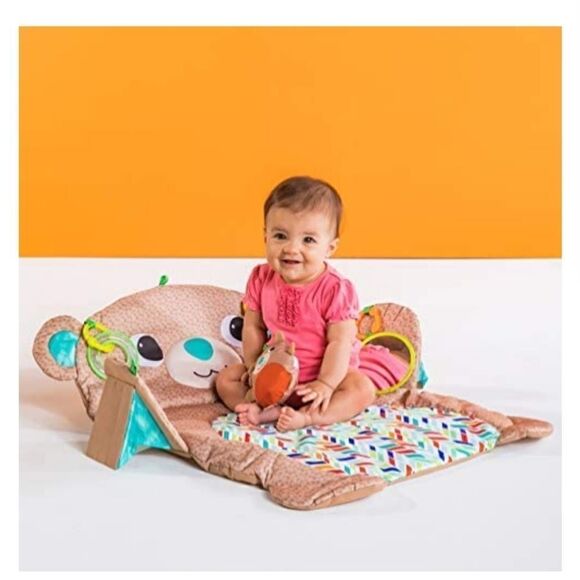 Bright Starts Tummy Time Prop & Play Activity Mat - Picture 2 of 9